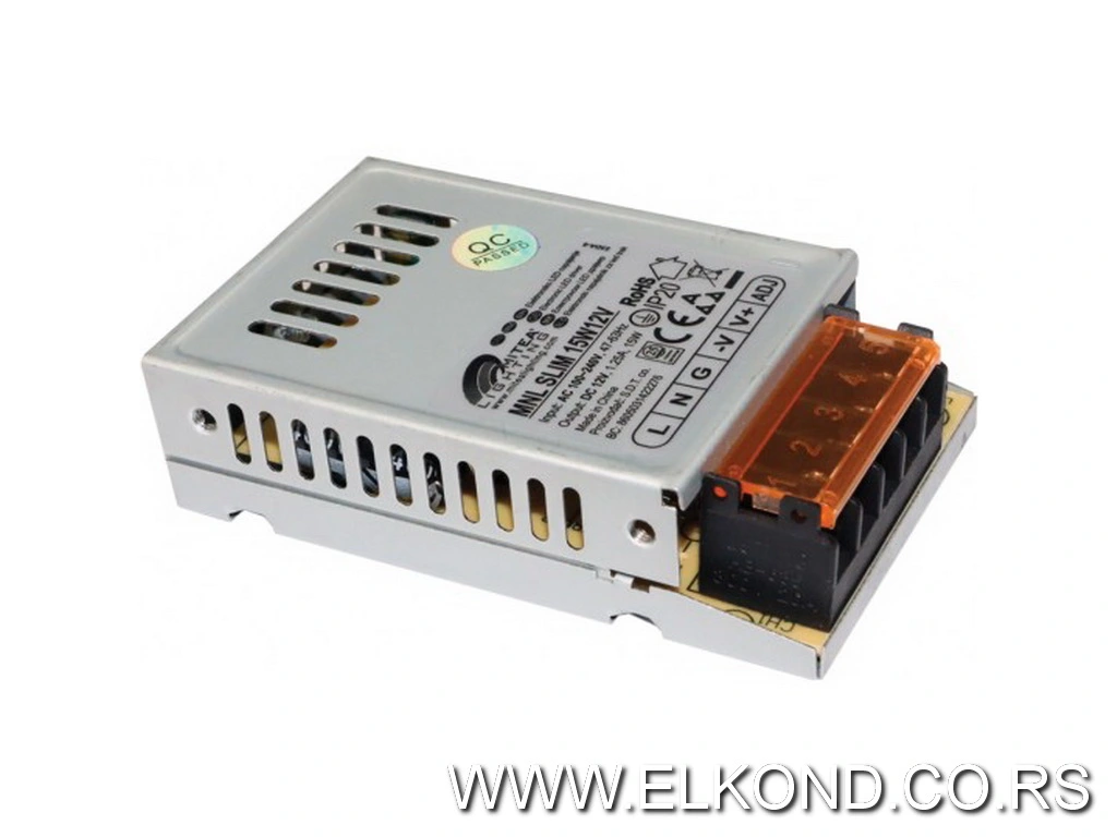Napajanje IP20 12V 15W 1.25A slim MITEA